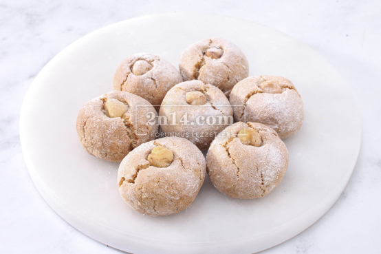 Amaretti Alla Nocciola (Fındık Unlu Amaretti)